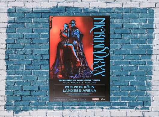 Nicki Minaj & Future - Nickihndrxx, Kln 2019 - Konzertplakat