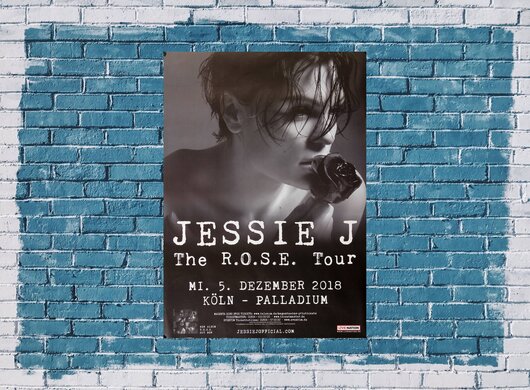 Jessie J - The R.O.S.E., Kln 2018 - Konzertplakat