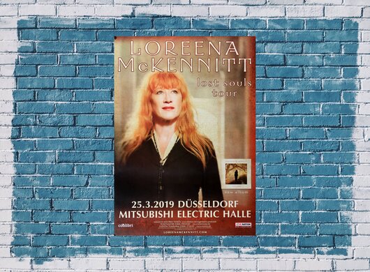 Loreena McKennitt - Lost Soul, Dsseldorf 2019 - Konzertplakat