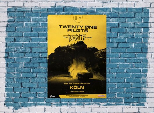 Twenty One Pilots - The Banditos, Kln 2019 - Konzertplakat
