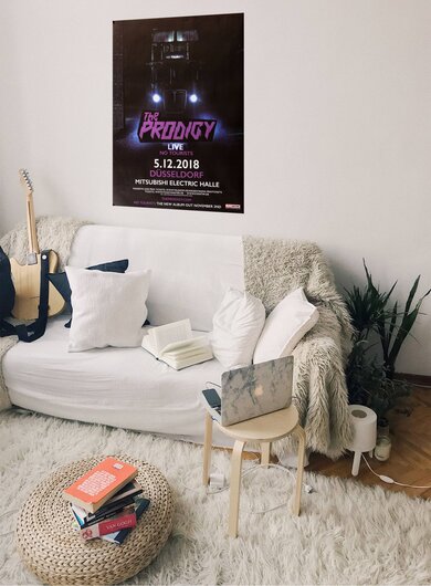 The Prodigy - No Tourists, Dsseldorf 2018 - Konzertplakat