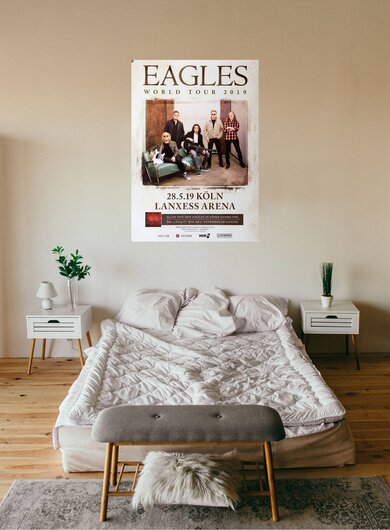 The Eagles, World Tour, Kln, 2019, Konzertplakat