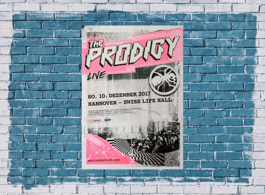 The Prodigy - Firestarter, Mnchen, 2017 - Konzertplakat