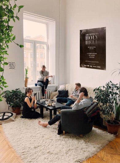 Architects - Holy Hell, Mnchen 2019 - Konzertplakat
