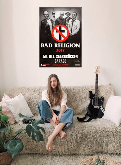 Bad Religion - True North Live, Saarbrcken 2017 - Konzertplakat