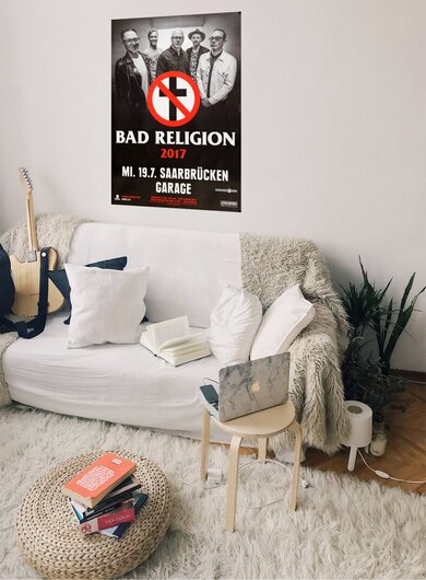 Bad Religion - True North Live, Saarbrcken 2017 - Konzertplakat