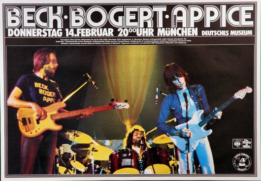 Beck, Bogert, Appice,, Mnchen 1973