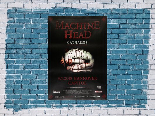 Machine Head, Catharsis World Tour, Hannover, 2018,