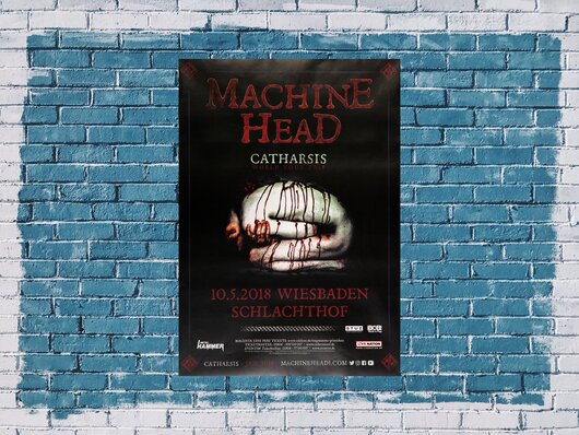 Machine Head, Catharsis World Tour, Wiesbaden, 2018,