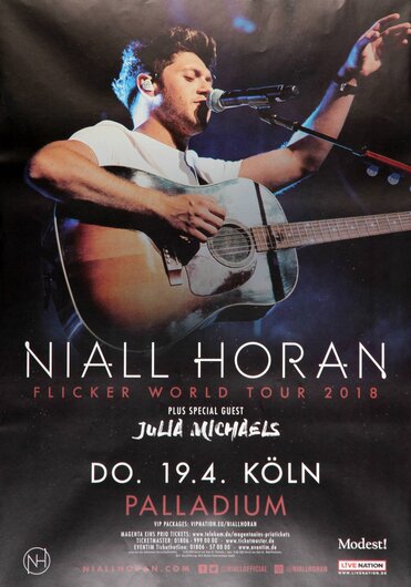 Niall Horn - Flicker World Tour, Kln 2018