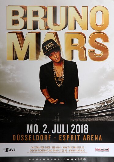 Bruno Mars - Esprit Arena, Dsseldorf 2018