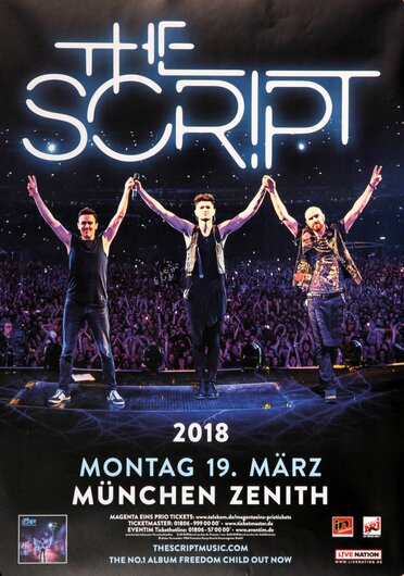The Script - No Sound Without Silence, Mnchen 2018