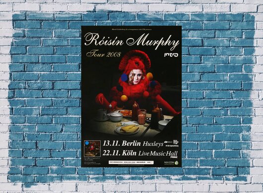 Roisin Murphy - Body Language, Berlin & Kln 2008 - Konzertplakat
