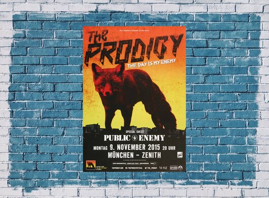 The Prodigy - The Day , Mnchen 2015 - Konzertplakat