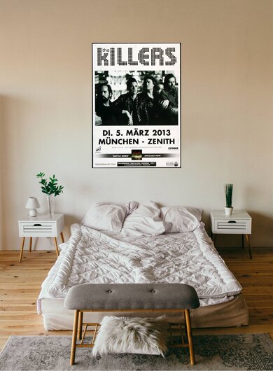 The Killers - Battle Born , Mnchen 2013 - Konzertplakat