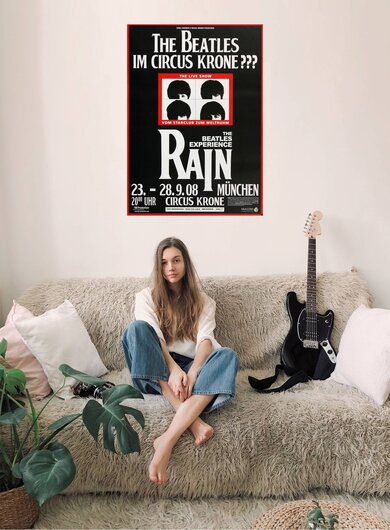 The Beatles Experience - Rain, Mnchen 2008 - Konzertplakat