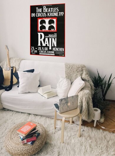 The Beatles Experience - Rain, Mnchen 2008 - Konzertplakat