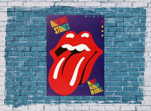 The Rolling Stones, Dirty Work, New Album, 1986,