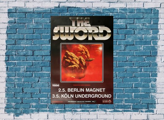 The Sword - This Axe, Berlin & Kln 2011 - Konzertplakat