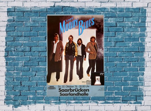The Moody Blues - Octave, Saarbrcken 1978 - Konzertplakat
