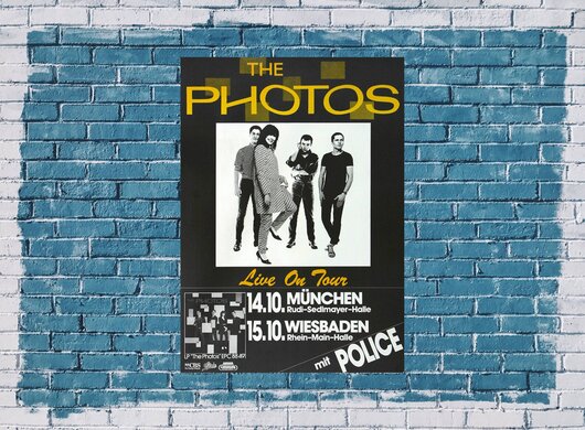 The Photos, Life In A Day, Mnchen & Wiesbaden, 1981 - Konzertplakat