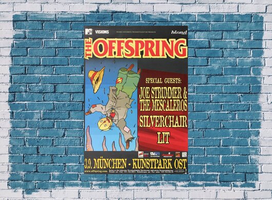 The Offspring - Want You Bad, Mnchen 2000 - Konzertplakat