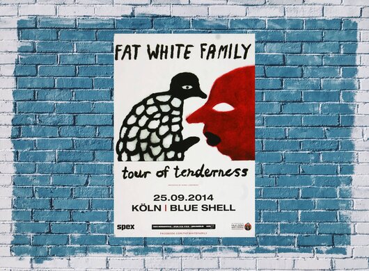 The Fat White Family - Champagne , Kln 2014 - Konzertplakat