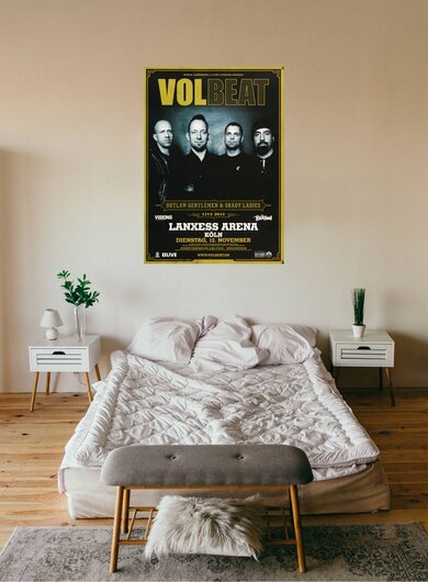 Volbeat - Beyond Hell , Kln 2013 - Konzertplakat