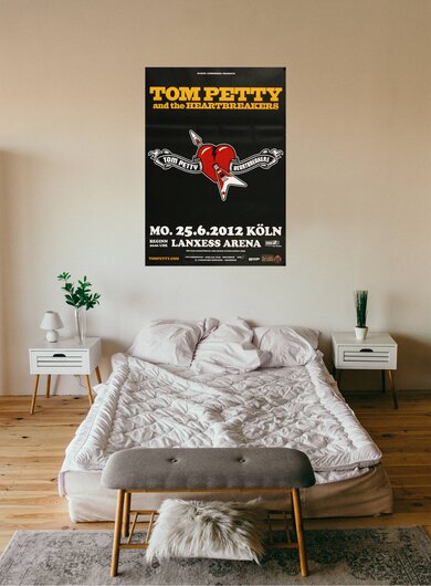Tom Petty & the Heartbreakers - Heartbreaker , Kln 2012 - Konzertplakat