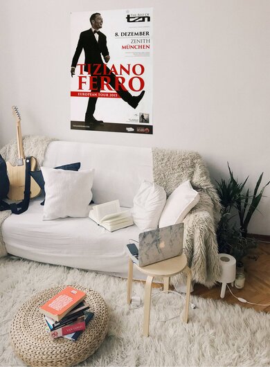 Tiziano Ferro - The Best, Mnchen 2015 - Konzertplakat