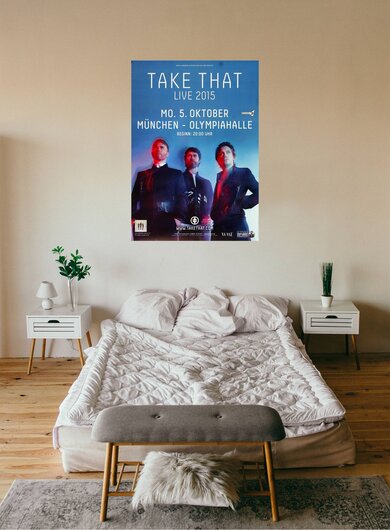 Take That - Live , Mnchen 2015 - Konzertplakat