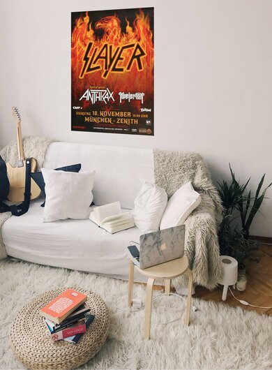 Slayer - Repentless , Mnchen 2015 - Konzertplakat