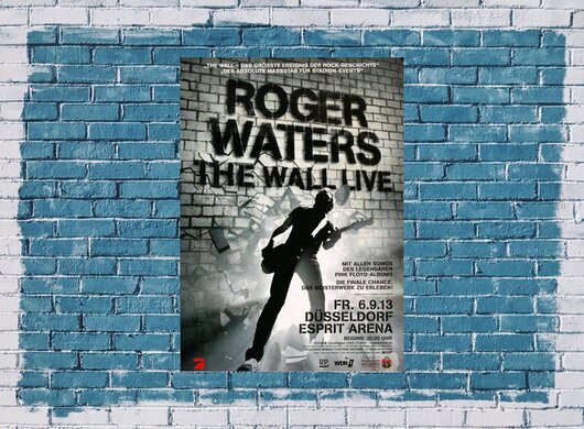 Roger Waters - Live , Dsseldorf 2013 - Konzertplakat