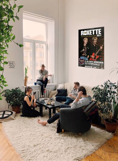 Roxette - Greatest Hits , Mnchen 2011 - Konzertplakat