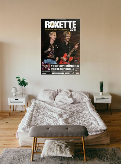 Roxette - Greatest Hits , Mnchen 2011 - Konzertplakat