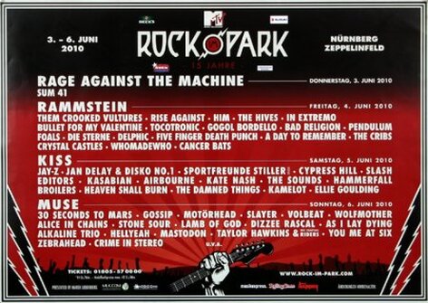 ROCK AM RING & PARK - Rock im Park, Rock am Ring 2010 -...