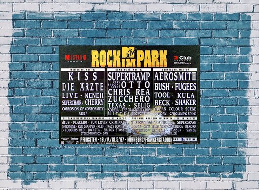 ROCK AM RING & PARK - 1997, Rock am Ring 1997 - Plakatfarbe Grn nicht Schwarz
