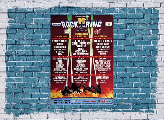 ROCK AM RING & PARK - Gesamtplakat, Rock Am Ring, 2004