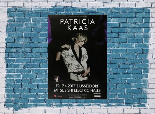 Patricia Kaas - Le jour et lheure , Dsseldorf 2017 - Konzertplakat