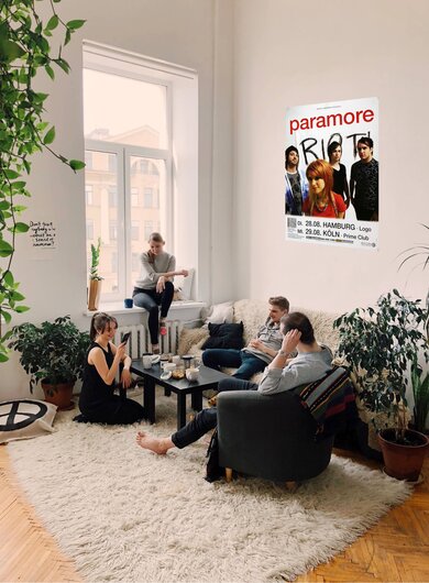 Paramore - Thats What You Get, Kln & Hamburg 2007 - Konzertplakat