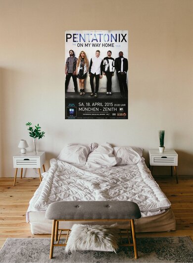 Pentatonix - On My Way , Mnchen 2015 - Konzertplakat