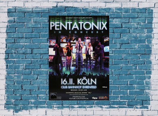 Pentatonix - Kln, Kln 2013 - Konzertplakat