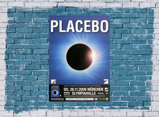 Placebo - Battle For The Sun, Mnchen 2009 - Konzertplakat