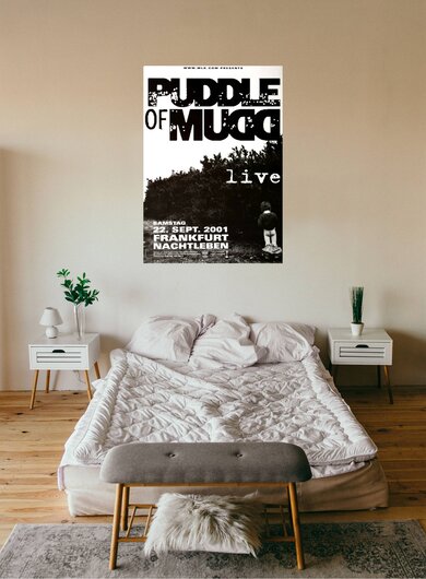 Puddle of Mudd - PiPi Live, Frankfurt 2001 - Konzertplakat