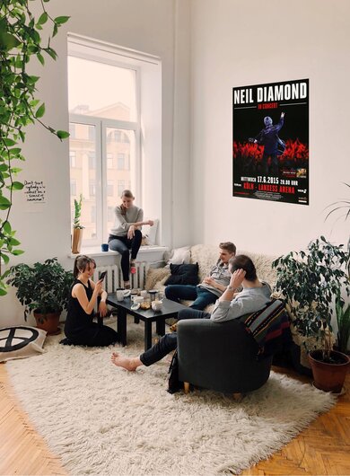 Neil Diamond - In Concert , Kln 2015 - Konzertplakat