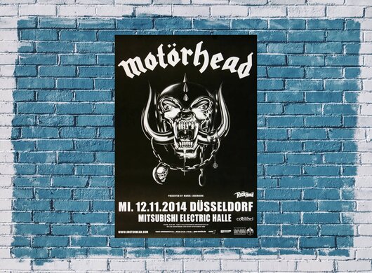 Motrhead - Lost Women , Dsseldorf 2014 - Konzertplakat