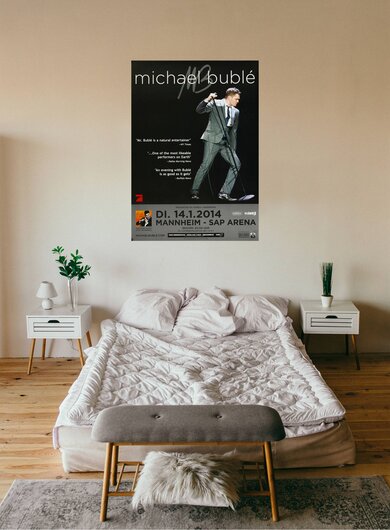 Michael Bubl - To Be Loved, Mannheim 2014 - Konzertplakat