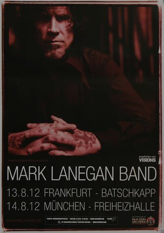 Mark Lanegan - Performance, Frankfurt & Mnchen 2012 -...