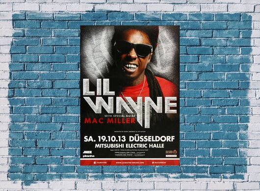Lil Wayne - Lollipop , Dsseldorf 2013 - Konzertplakat