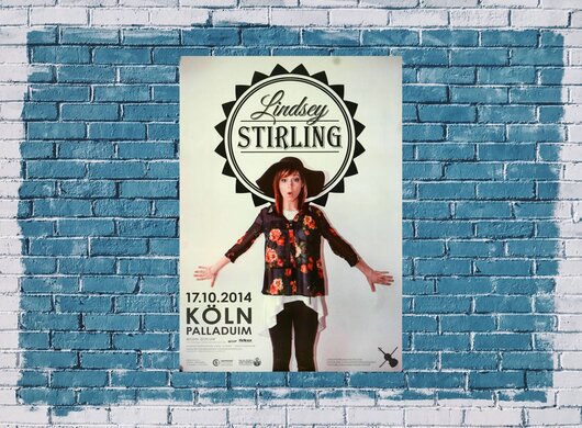 Lindsey Stirling - Shatter Me , Kln 2014 - Konzertplakat